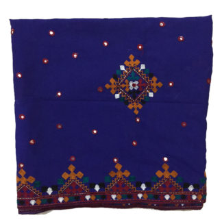 mirror embroidered shawl