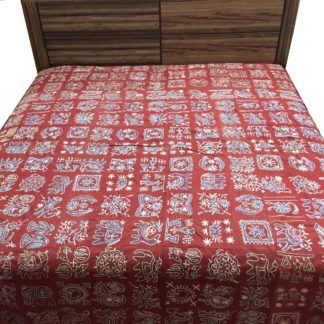 premium embroidered bed cover