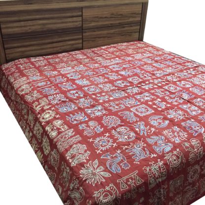 premium embroidered bed cover