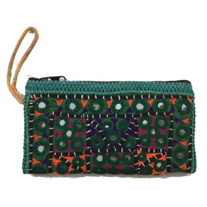hand embroidered purse