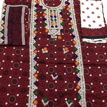 sindhi embroidery suit
