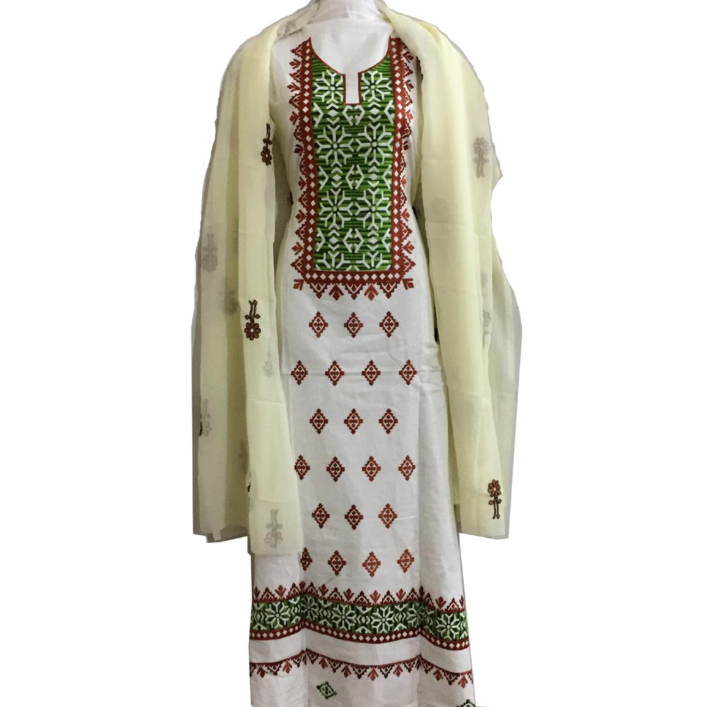Embroidered Cotton Dress for Women. Buy ...