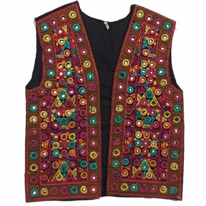 embroidered waist coat