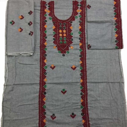 handicraft embroidered dress