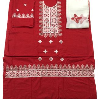 ladies embroidered dress