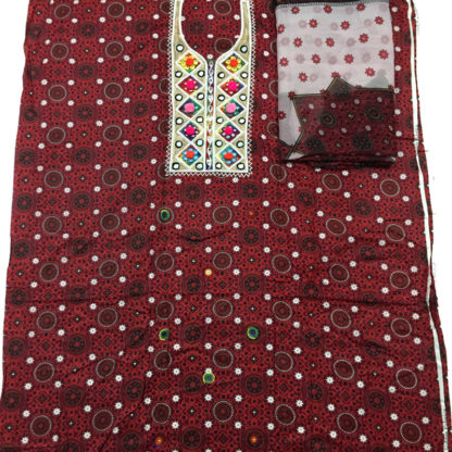 ladies embroidered suit