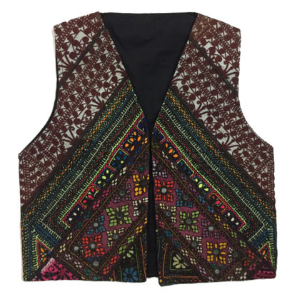 sindhi embroidery waistcoat