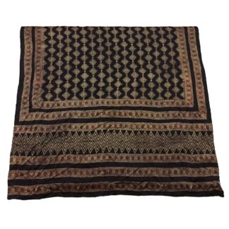 silk ajrak shawl