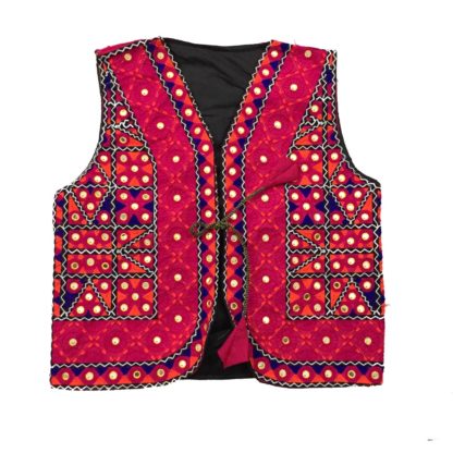 Colorful Embroidered Waistcoat