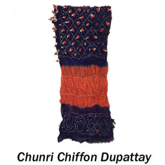 Chunri Chiffon Dupattay