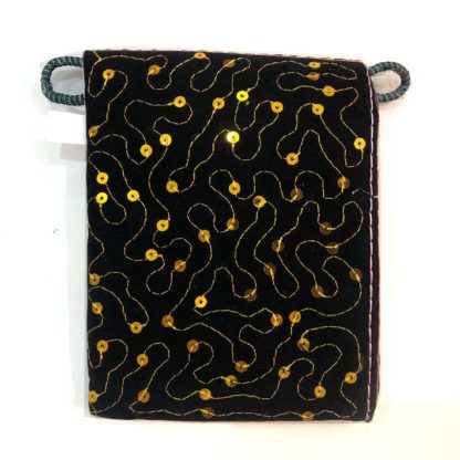 girls embroidered purse